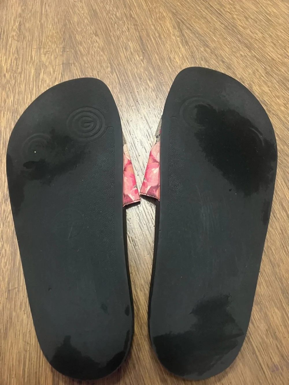 Authentic Gucci Floral Sandals Flip Flops - Picture 3 of 4